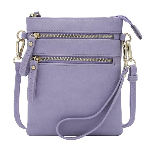 Small Crossbody Bag, Multi Pocket, Detachable Wristlet, Credit Card Slot, c: - Picture 1 of 9